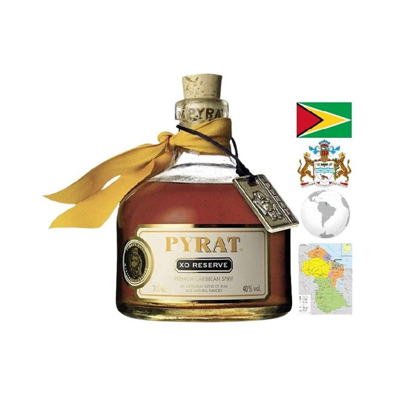 PYRAT XO Réserve Rhum Guyana & Caraïbes Orientales 70 cl 40° | Achat en ligne
