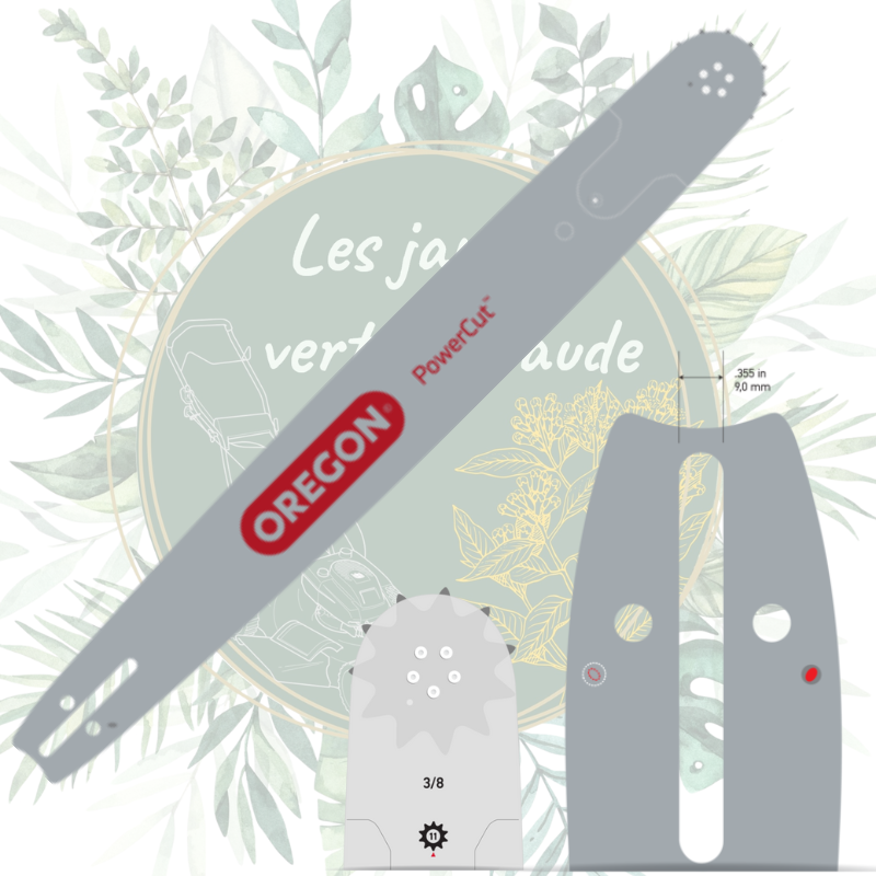 Guide OREGON 60 cm - Performance et durabilité pour le jardin