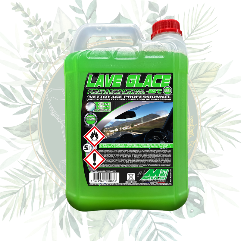 Lave-Glace -20°C 5L pour un nettoyage efficace des vitres