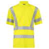 Polo piqué haute visibilité 6040 Projob - Jaune Fluo