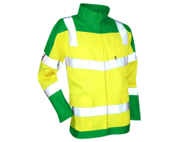 Blouson haute visibilité Urgence LMA vert jaune - Sécurité et confort