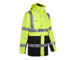 Parka haute visibilité 4 en 1 Wellington Nine Worths - Sécurité et Confort