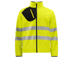 Veste Softshell Haute Visibilité 6432 Projob Jaune Fluo | Vêtements