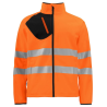 Veste softshell haute visibilité 6432 Projob orange fluo - Sécurité et confort