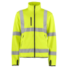 Veste softshell haute visibilité légère 6105 Projob jaune fluo