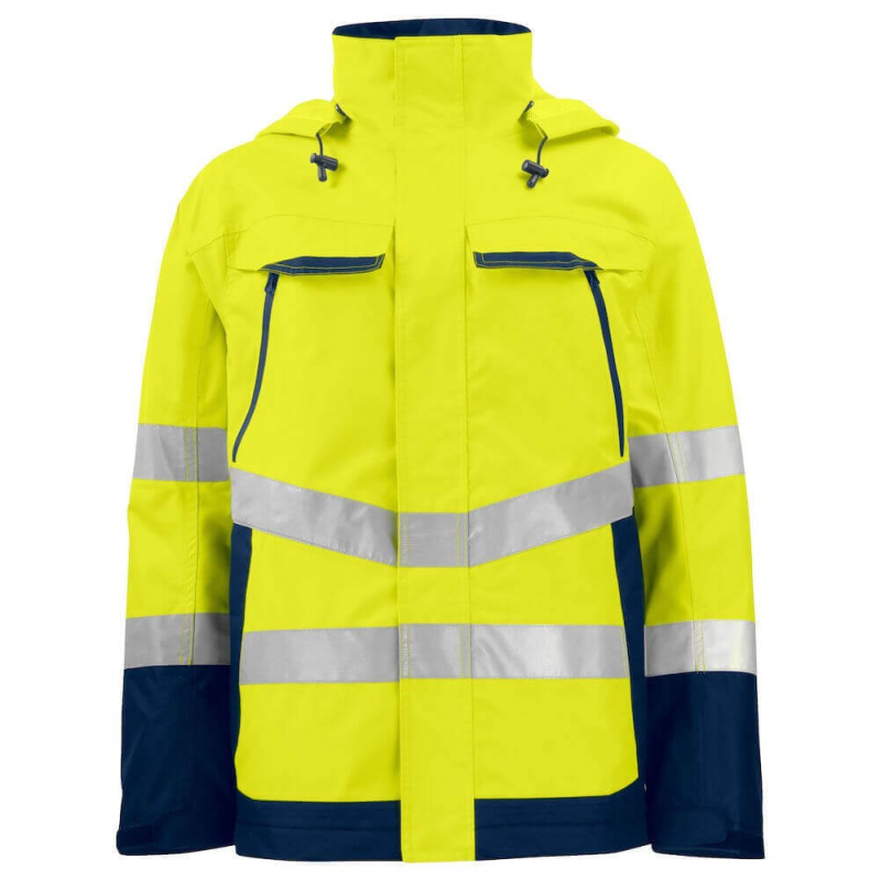Veste softshell de haute visibilité légère 6440 Projob - Jaune fluo