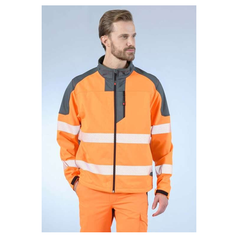 Veste Softshell Haute Visibilité Visiofit DMD - Sécurité et Confort