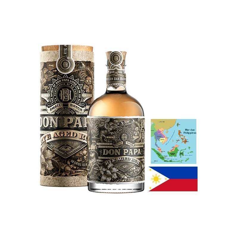Don Papa Rye Cask - Rhum des Philippines 70cl 45°