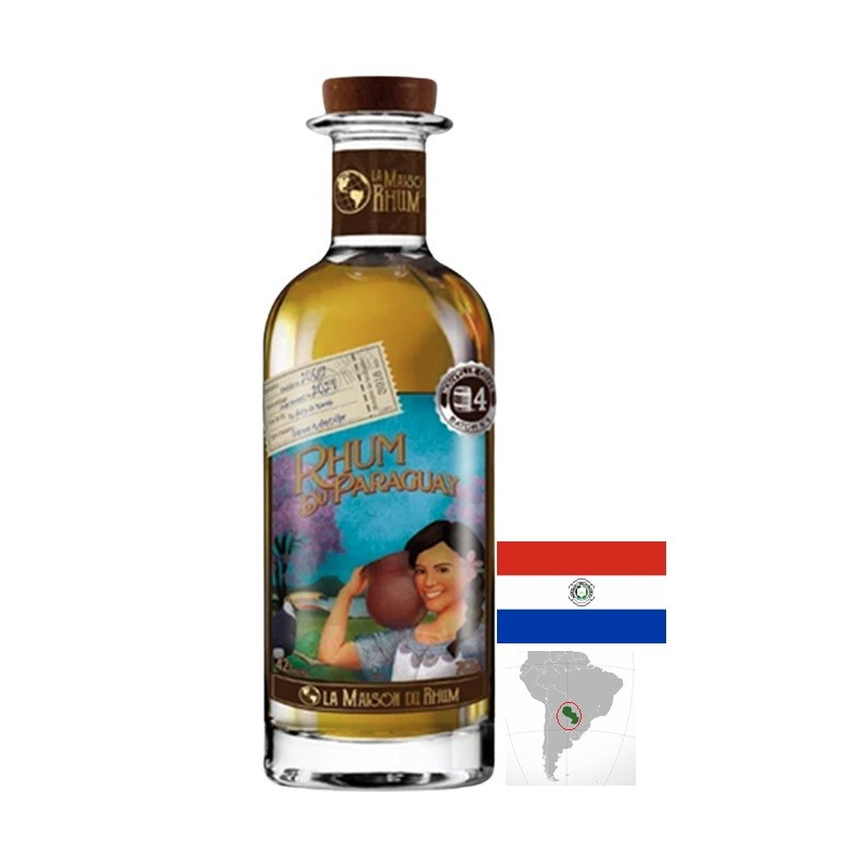 Maison du Rhum Paraguay Batch #4 - Rhum Haut de Gamme 70 cl 42°