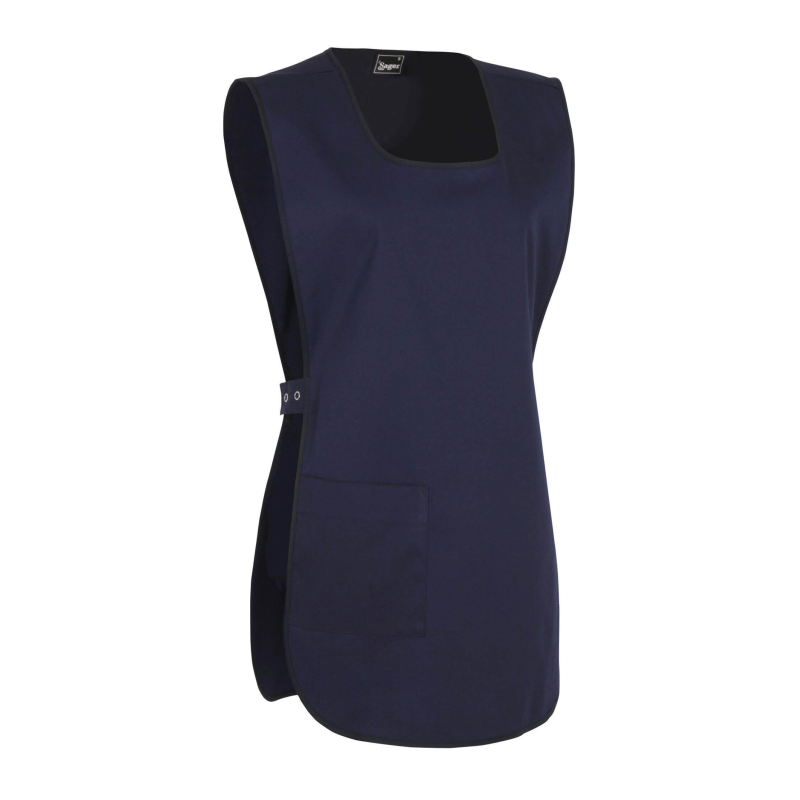 Blouse chasuble de travail femme marine - Sager