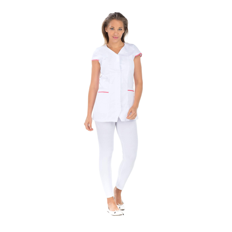 Tunique femme manches courtes Ophélie Lotus - Élégance et Confort