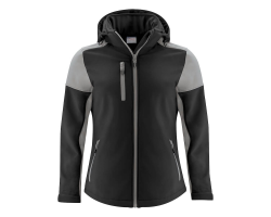 Veste softshell imperméable femme bicolore Prime Printer - Eco-responsable