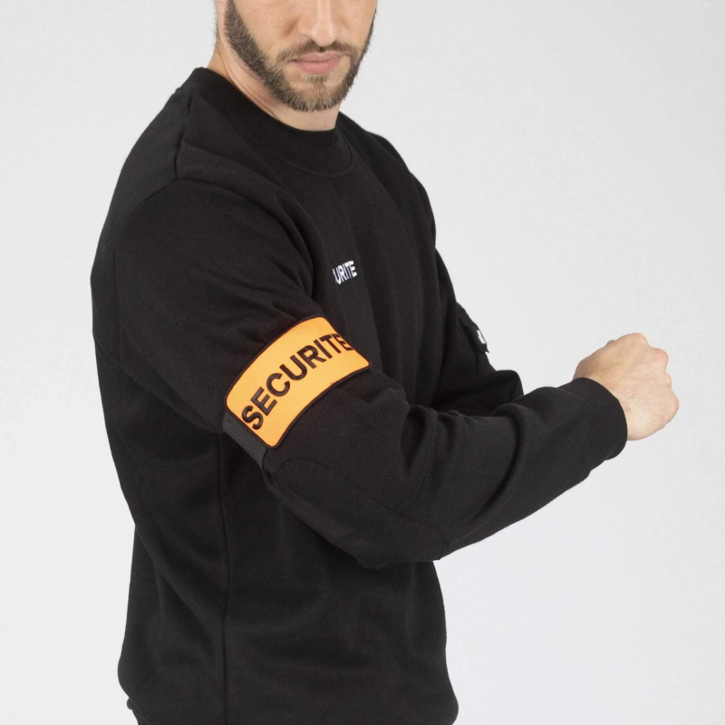 Brassard SÉCURITÉ haute visibilité - ajustable et résistant