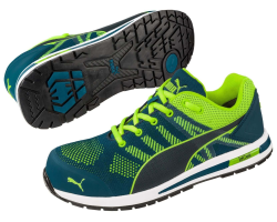 Basket de sécurité Puma Elevate green knit S1P SRC - Confort et protection
