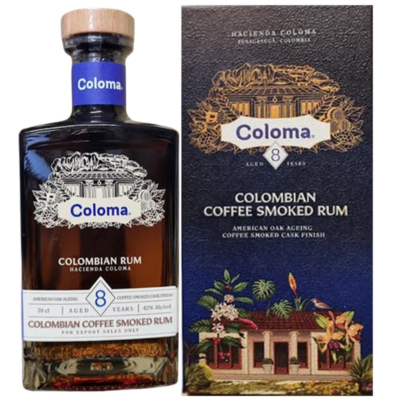 Coloma Coffee Smoked Rhum Colombie 70 cl 42° | Rhum Premium