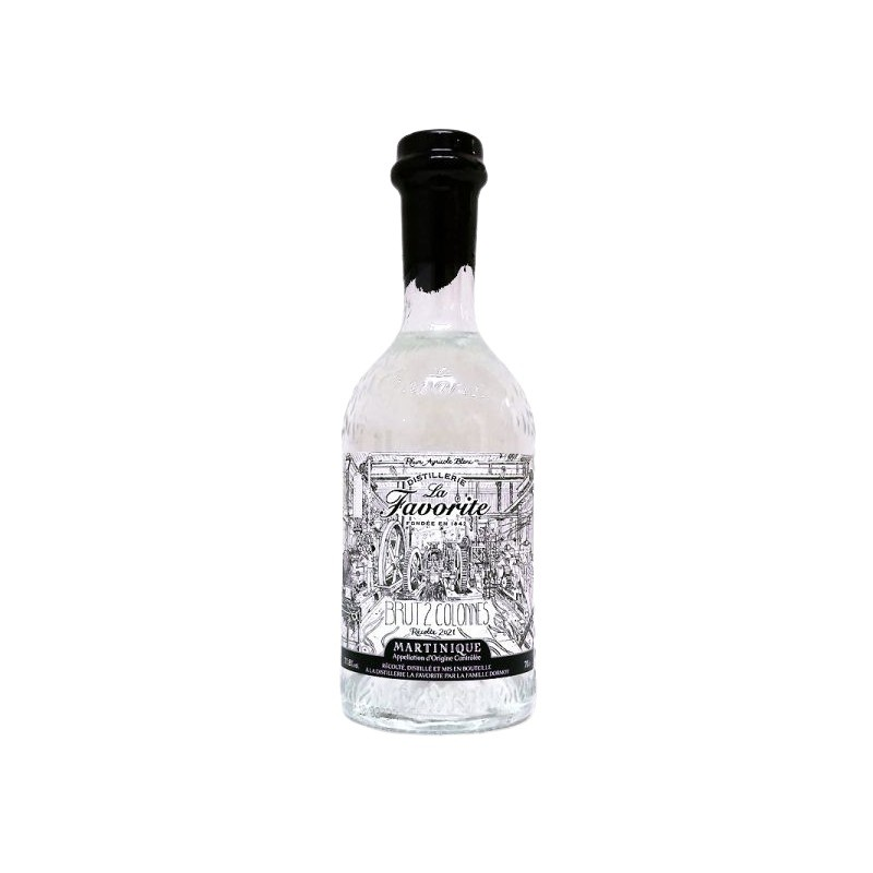 Rhum La Favorite Brut 2 Colonnes 2021 - Rhum de Martinique 70cl