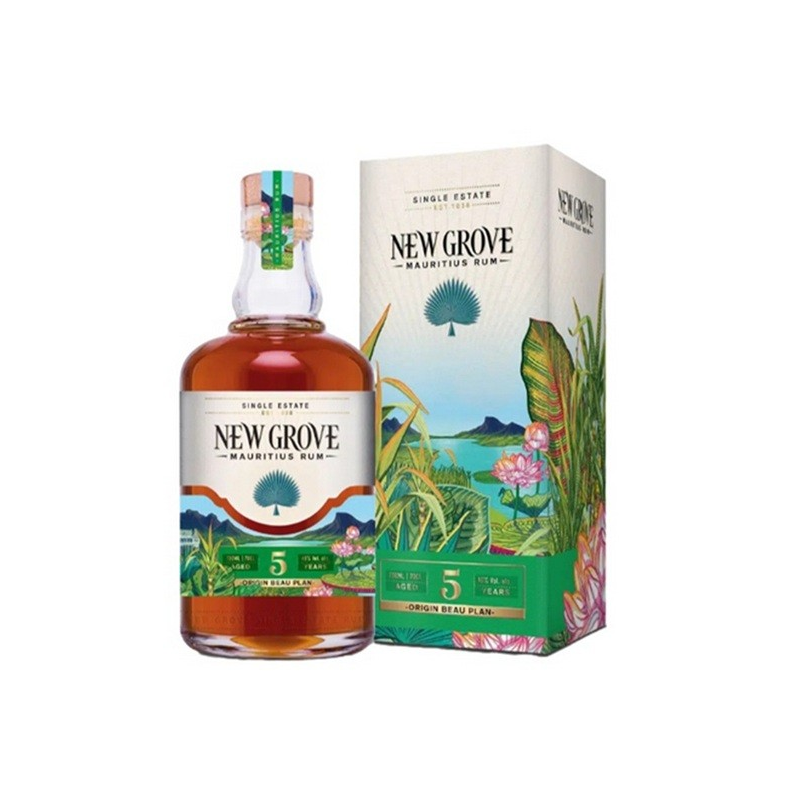 NEW GROVE OLD TRADITION 5 ANS - Rhum Île Maurice 70cl 42°