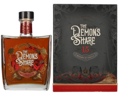 THE DEMON'S SHARE 15 ANS - Rhum de Panama Haut de Gamme | 70 cl 43°