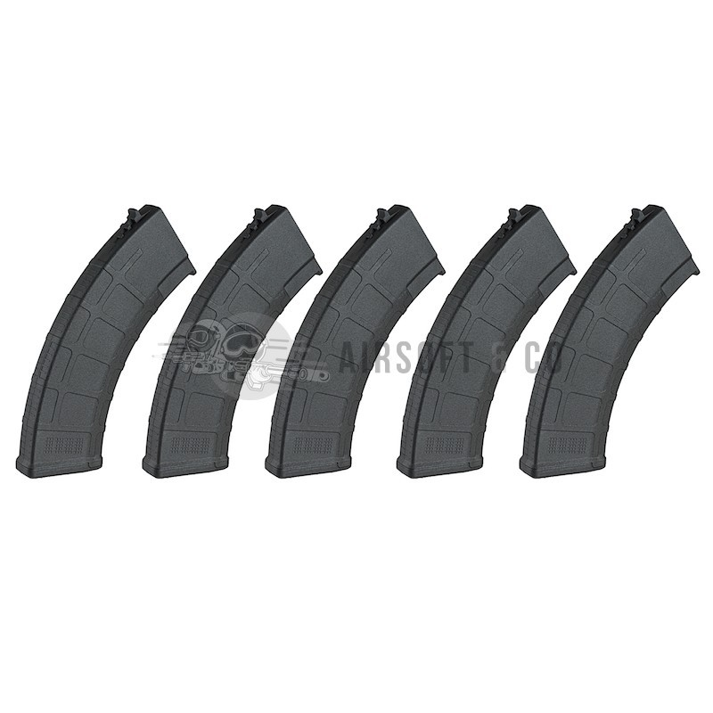 Pack 5 chargeurs EXP type PMAG 3 pour AK Series - Équipement Sportif