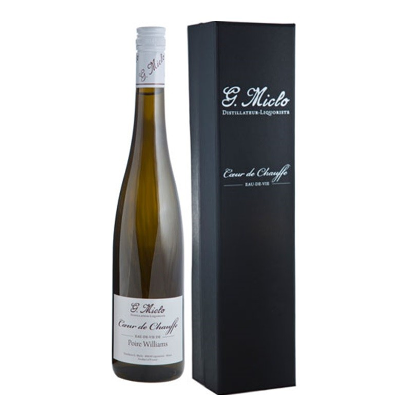 Poire Williams Coeur de Chauffe Miclo - Eau de Vie Alsacienne 70cl