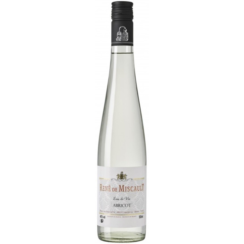 Abricot de Miscault Eau de Vie Alsace 50cl 43° - Une expérience gustative unique
