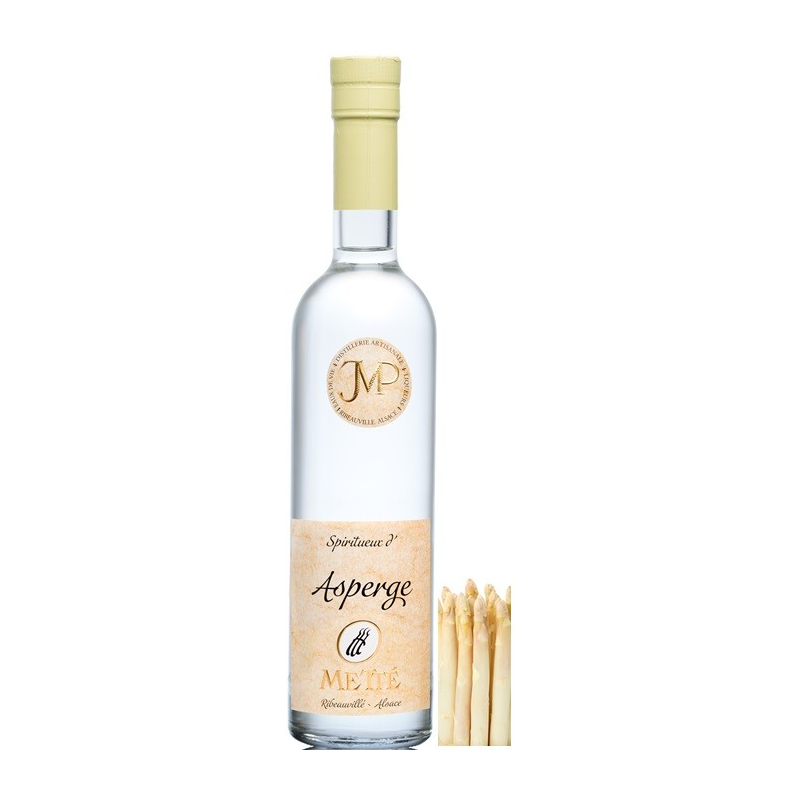 Eau de vie Asperge Mette Alsace 35cl - 45°