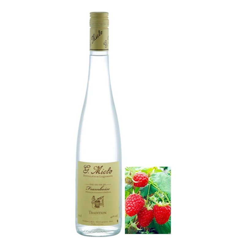 Framboise Miclo Tradition - Eau de Vie Alsace 70 cl | Achetez en ligne