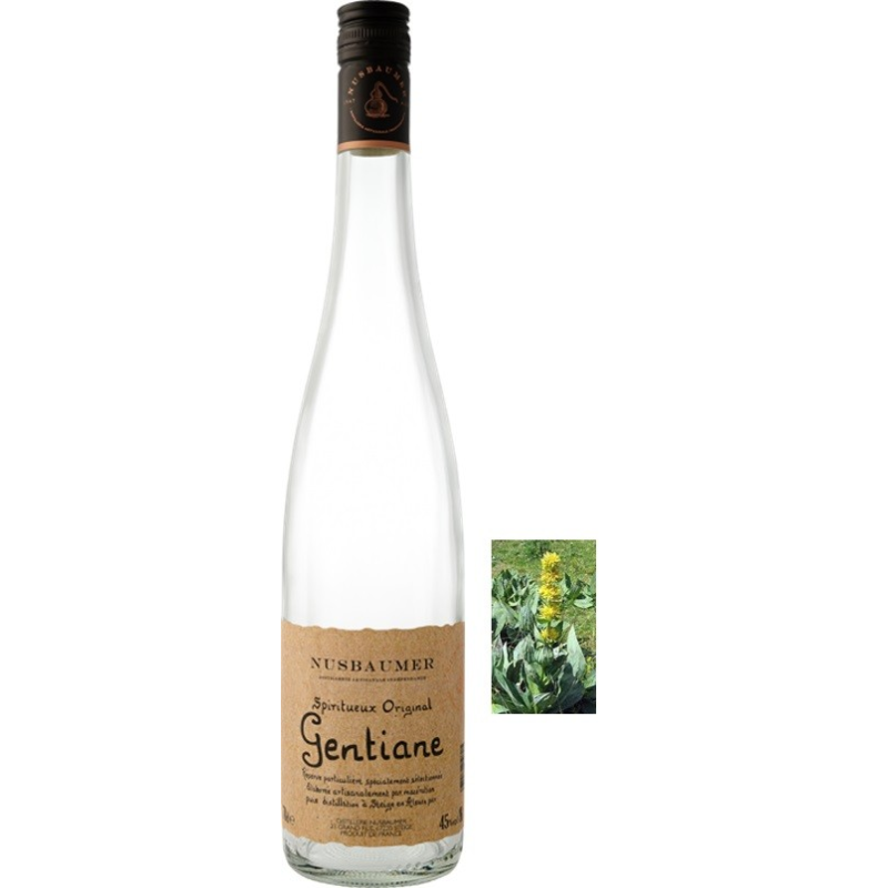 Gentiane Nusbaumer Eau de Vie Alsace - 70 cl 45°