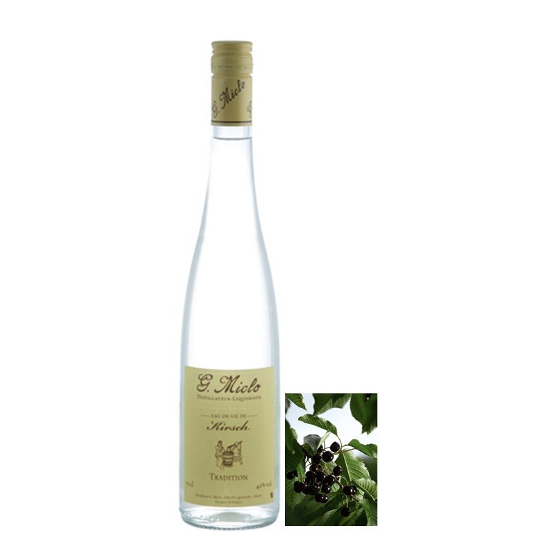 KIRSCH MICLO TRADITION Eau-de-vie Alsace 70cl - 40°