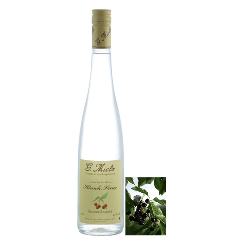 KIRSCH VIEUX MICLO GRANDE RÉSERVE - Eau de vie Alsace 70cl 43°