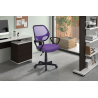 Chaise de bureau Hippa Mesh Mauve - Mobilier design et ergonomique
