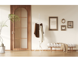 Porte-manteaux Kassie blanc - Élégance moderne et fonctionnalité