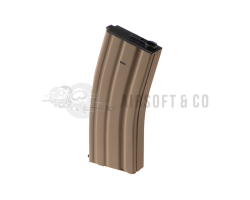 Chargeur métal M4 Mid-cap Specna Arms - TAN | Équipement Sportif