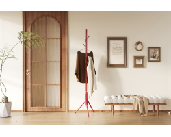 Porte-manteaux Kassie Rouge - Élégance et Fonctionnalité