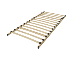 Sommier à lattes Alpha 90x200 - Confort et soutien optimaux