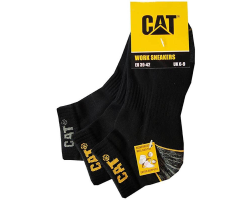 Lot de 3 chaussettes de travail courtes Caterpillar - Confort et Durabilité