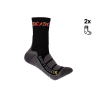 Lot de 2 paires de chaussettes AC/DC en bambou - Confort et style