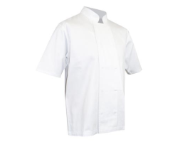 Veste de cuisinier manches courtes Merlu LMA - Confort et Style