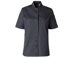 Veste de cuisine femme manches courtes Blackstitch Molinel - Confort et Élégance