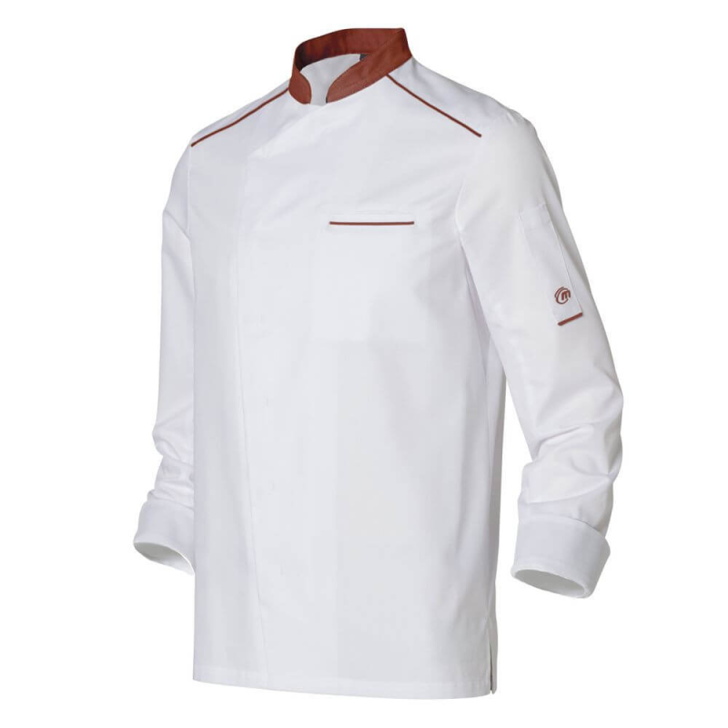 Veste cuisine manches longues homme Neospirit Molinel | Élegance & Confort