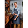 Tablier à bavette en denim jean Domain Premier - Résistance et style