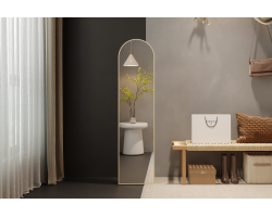 Miroir Rosalie 160x40 en chêne vieilli - Élégance et fonctionnalité