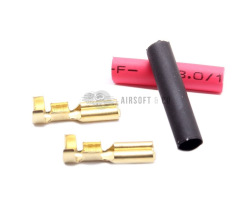 Paire de connecteurs moteur plaqués or - Équipement Sportif