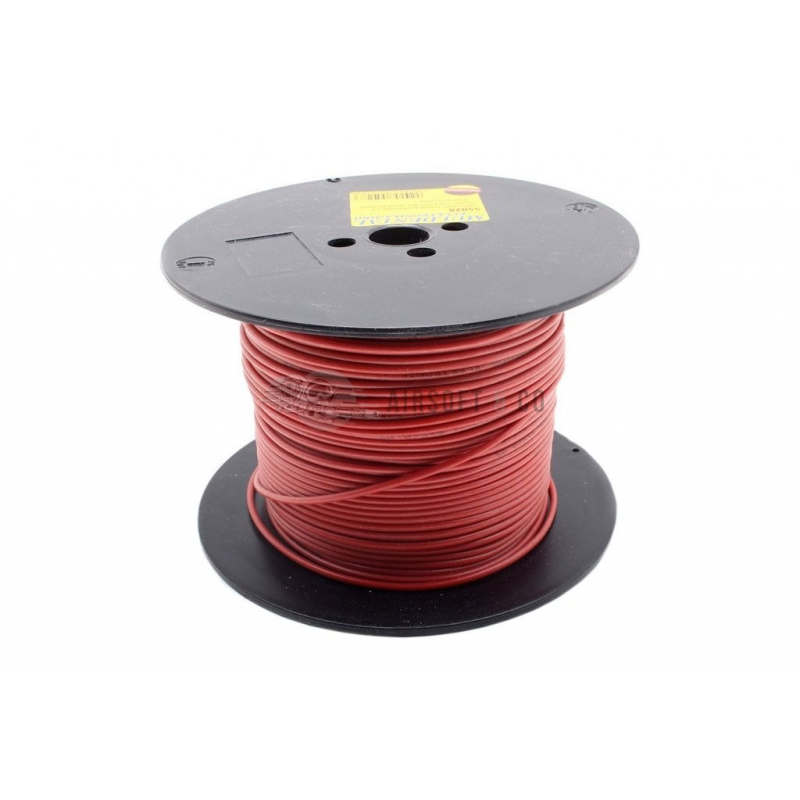 Câble silicone 1 mm² rouge pour équipements sportifs