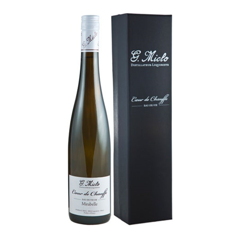 Mirabelle Coeur de Chauffe Miclo - Eau de Vie d'Alsace 70 cl 45°