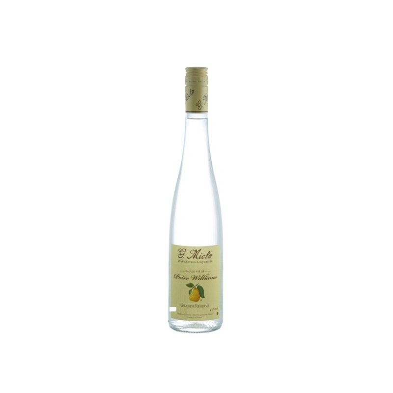 Poire Williams Gde Réserve 35 cl Miclo - Eau de Vie d'Alsace 43°