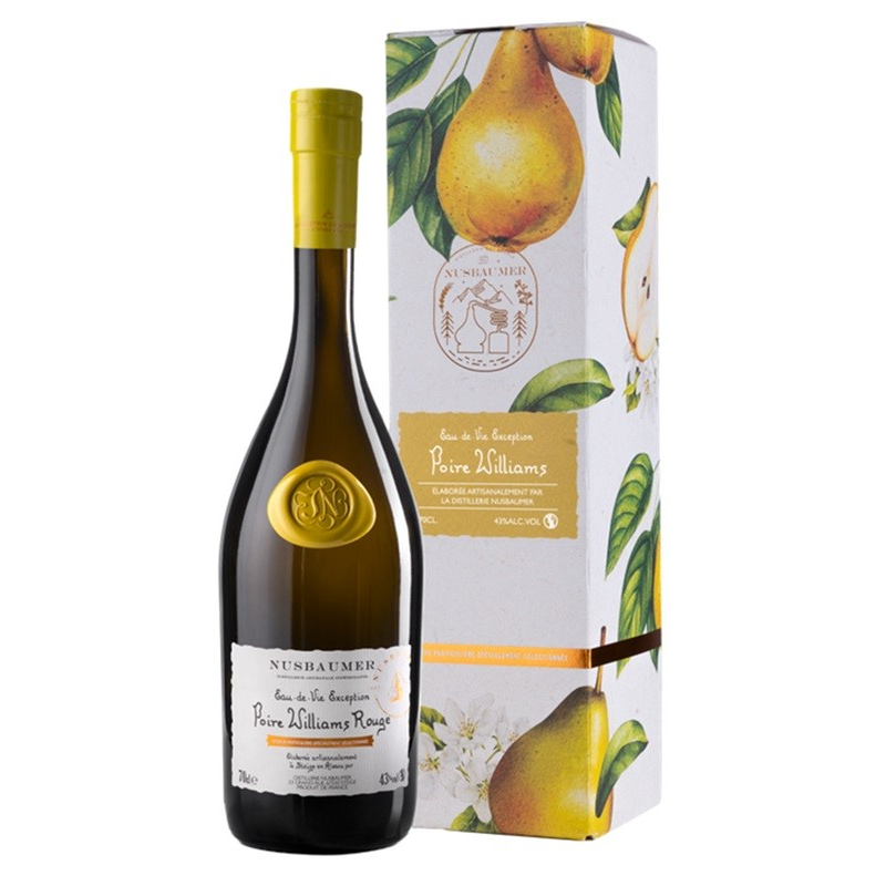 Poire Williams Exception Nusbaumer 70 cl - Eau-de-vie haut de gamme