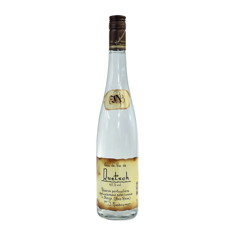 Quetsch Nusbaumer Eau de Vie Alsace 70 cl 45° - Saveurs Authentiques