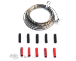 Câble argent faible résistance ULTIMATE - 2 mètres