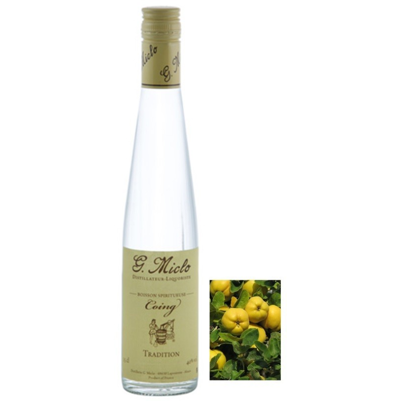 Eau de Vie Coing Miclo Tradition - Alsace 50cl 40°